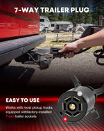 7-way trailer plug electric trailer jack 