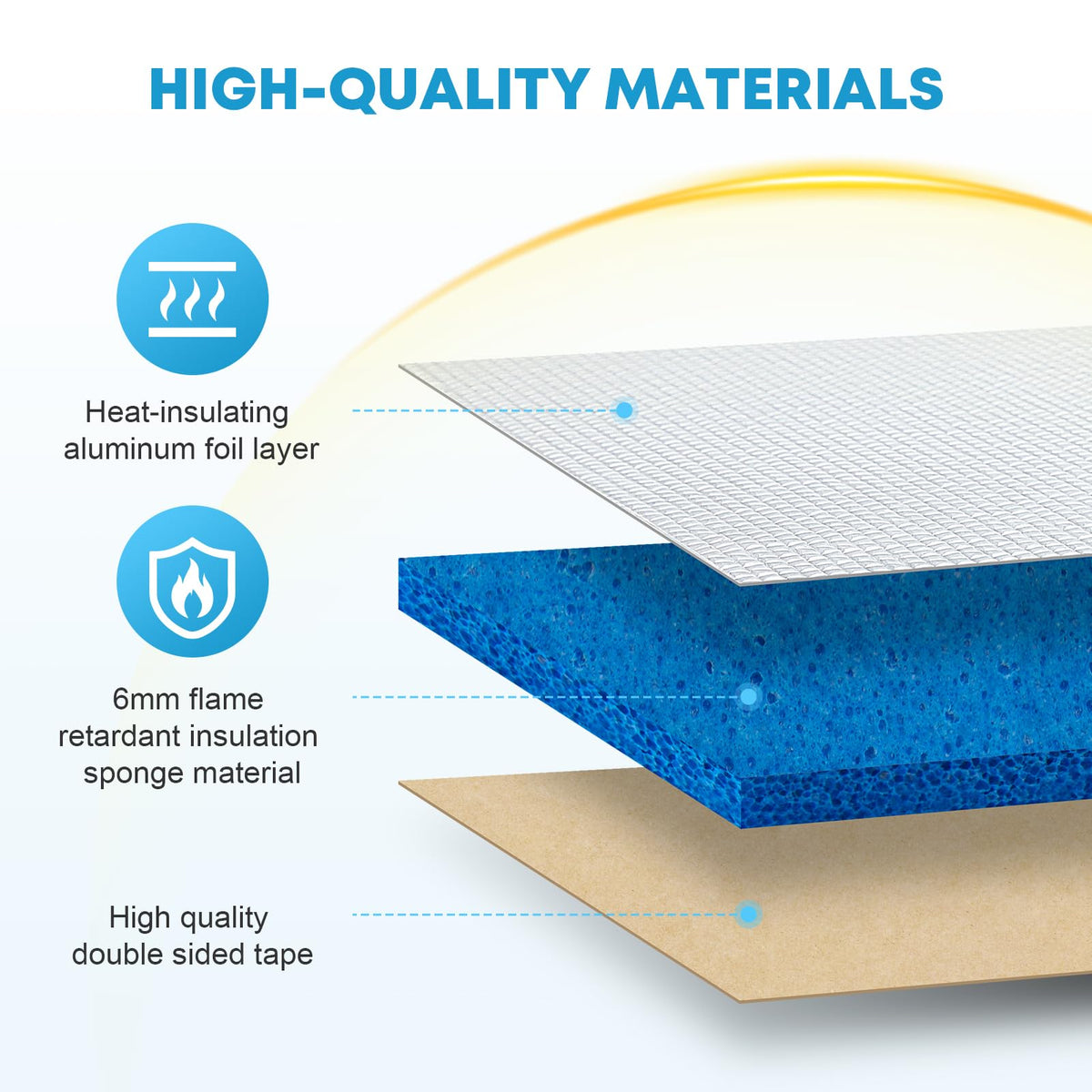 flame retardant insulation sponge material