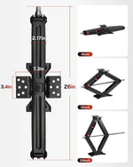 kohree rv stabilizer scissor jacks dimensions