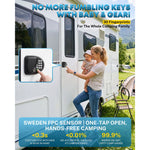 Keyless rv entry system no more fumbling keys with baby and gear 