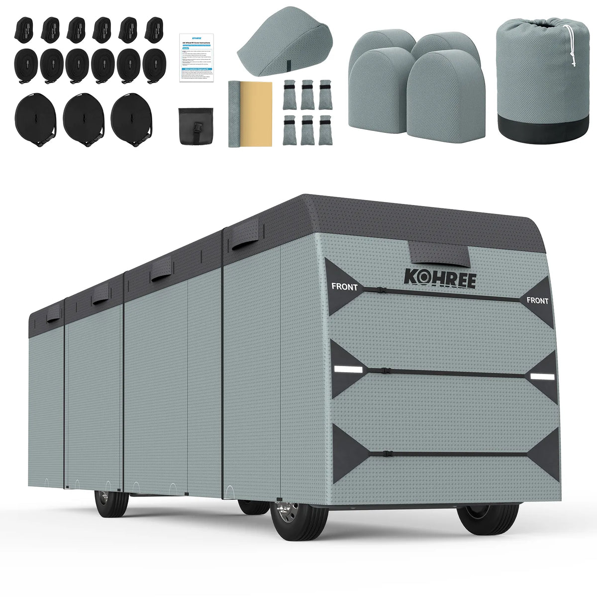 Kohree Class A RV cover for 31–34 ft motorhomes