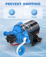 Prevent dripping rv pump