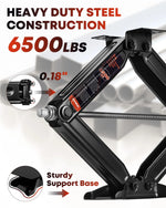 heavy duty steel construction 6500 lbs