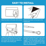 RV water tank heating pad