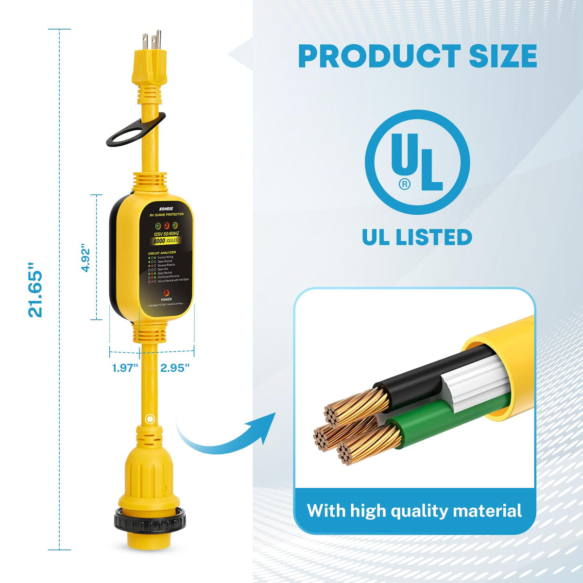 surge protector for 30 amp rv