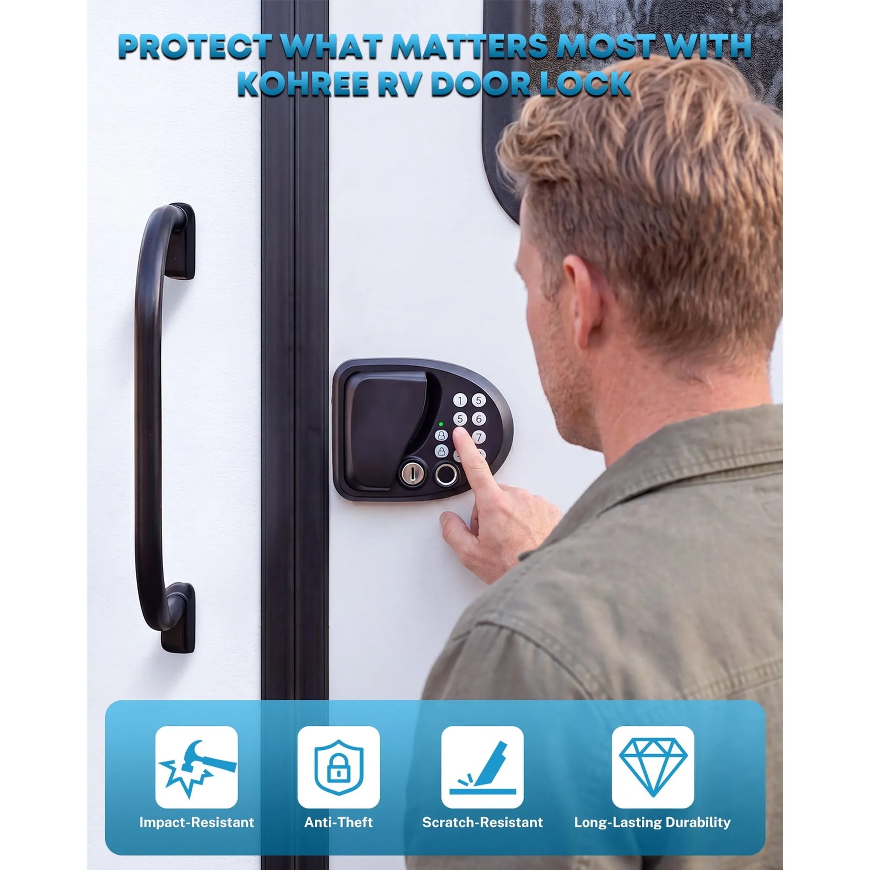 protect what matters most weatherproof rv door lock 