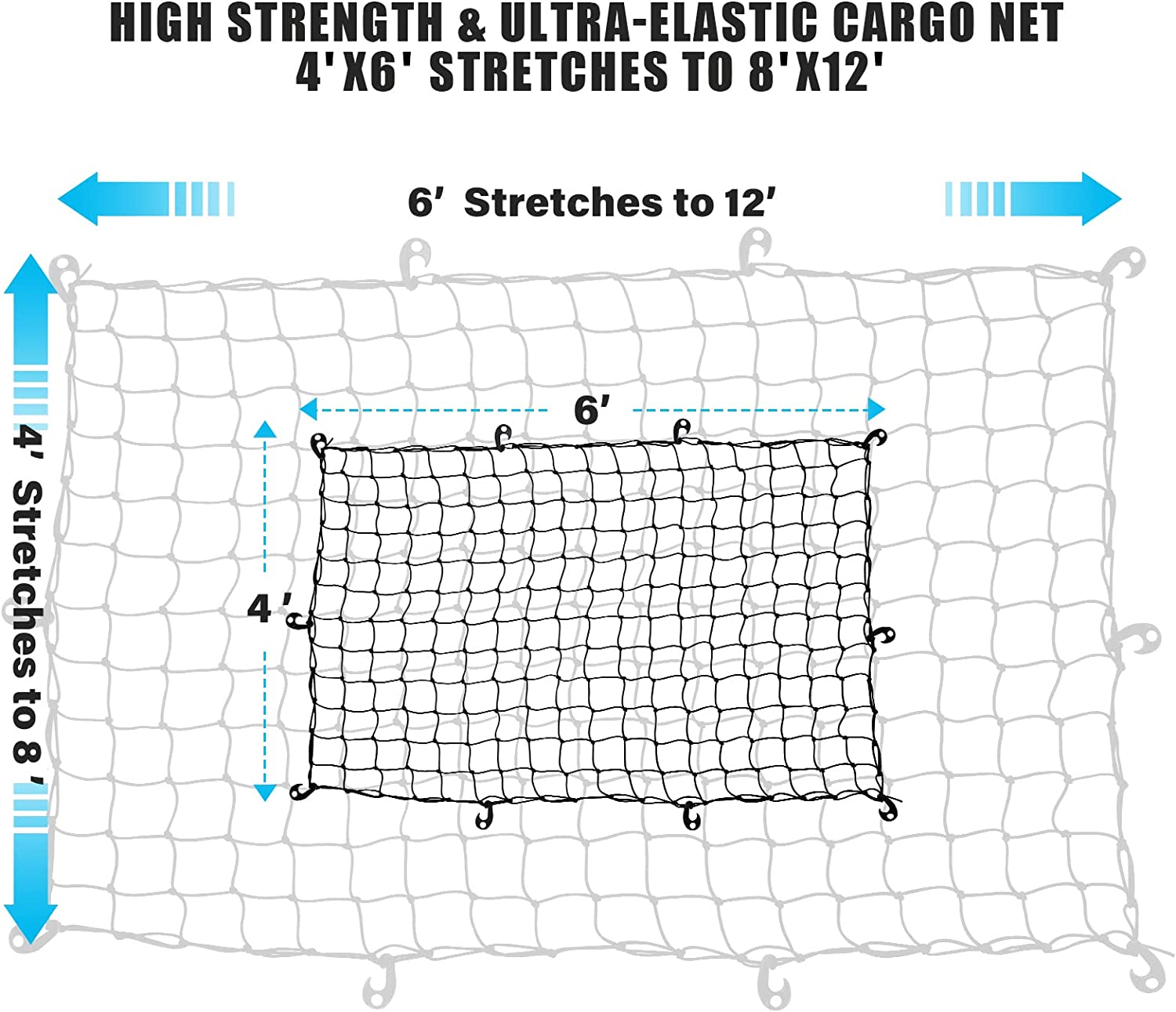 Kohree stretch -cargo net
